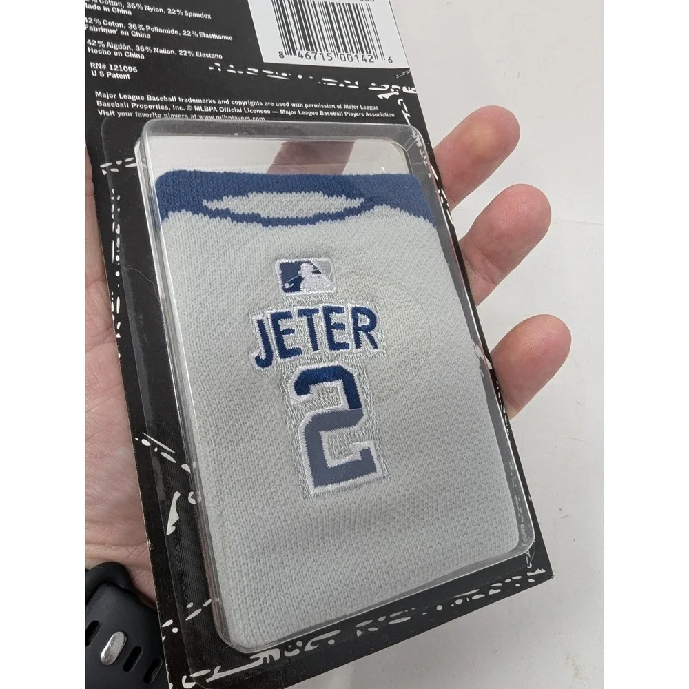 New York Yankees Wristband MLB Baseball Derek Jeter Fanband Athletic